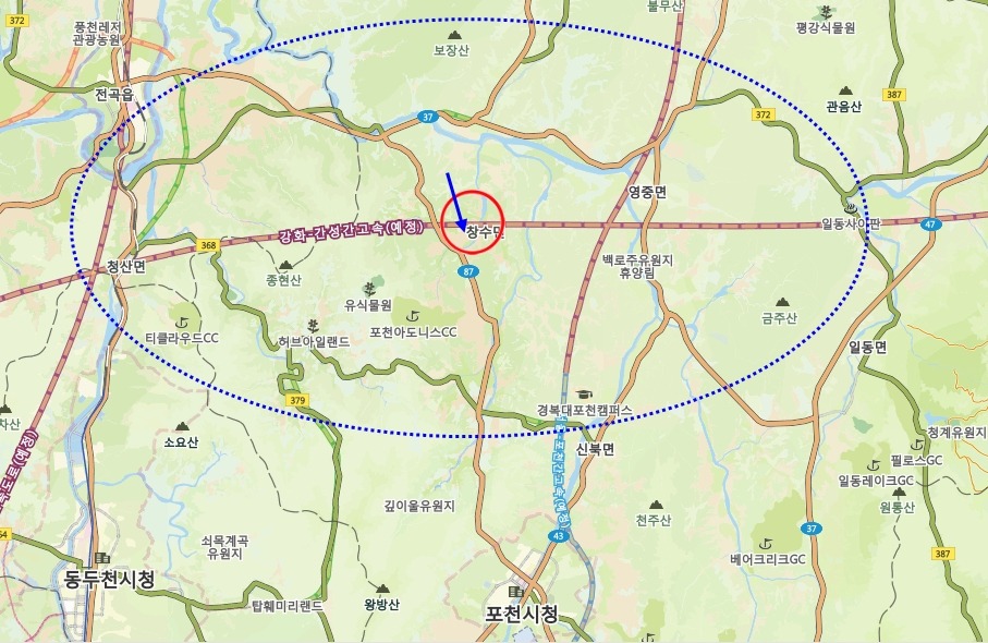 창수초등학교 이미지