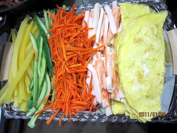 홍당무김밥 이미지