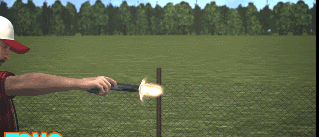 9mm 권총으로 야생동물 사냥했다가 장모 맞춘 이야기.gif | 인스티즈