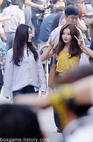 레드벨벳 브이 슬기.gif | 인스티즈
