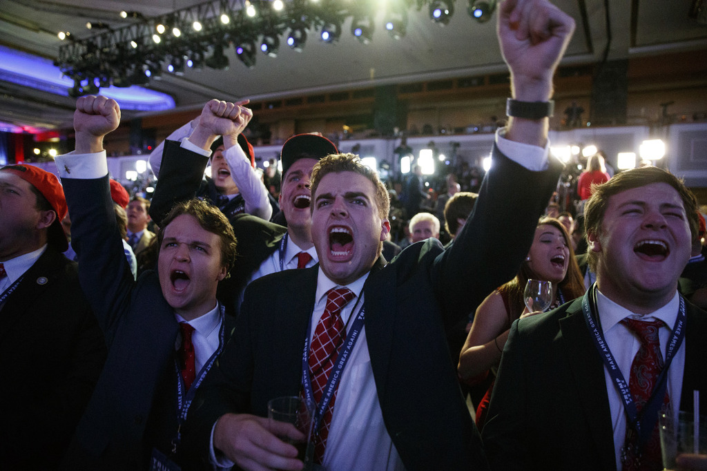 미국 대선 환호와 절망 | 인스티즈