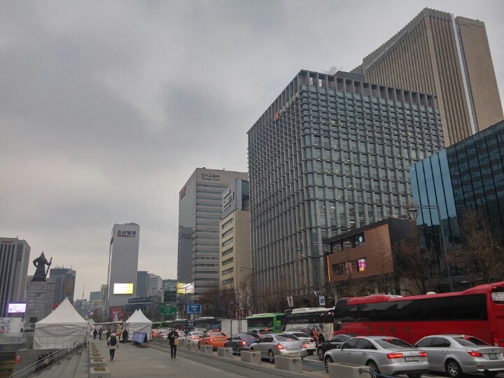 오늘자 서울 도심 | 인스티즈