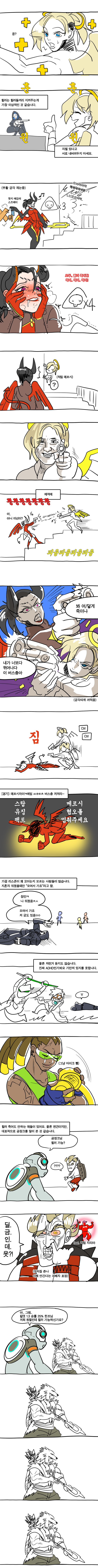 [오버워치] 힐딱이 고통받는 만화 | 인스티즈