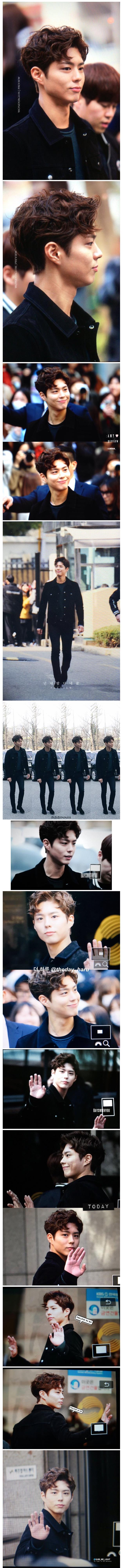 오늘자 박보검 뮤뱅 출근길.jpg | 인스티즈