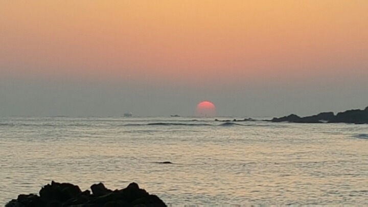 동해일출 이미지