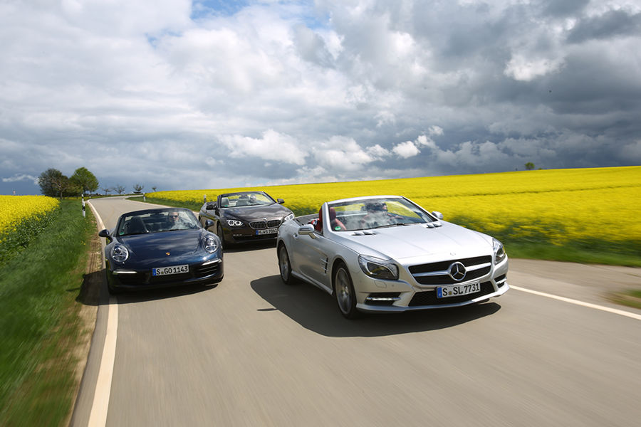 BMW 650i vs 벤츠 SL500 vs 포르쉐 911 카레라 S | 인스티즈