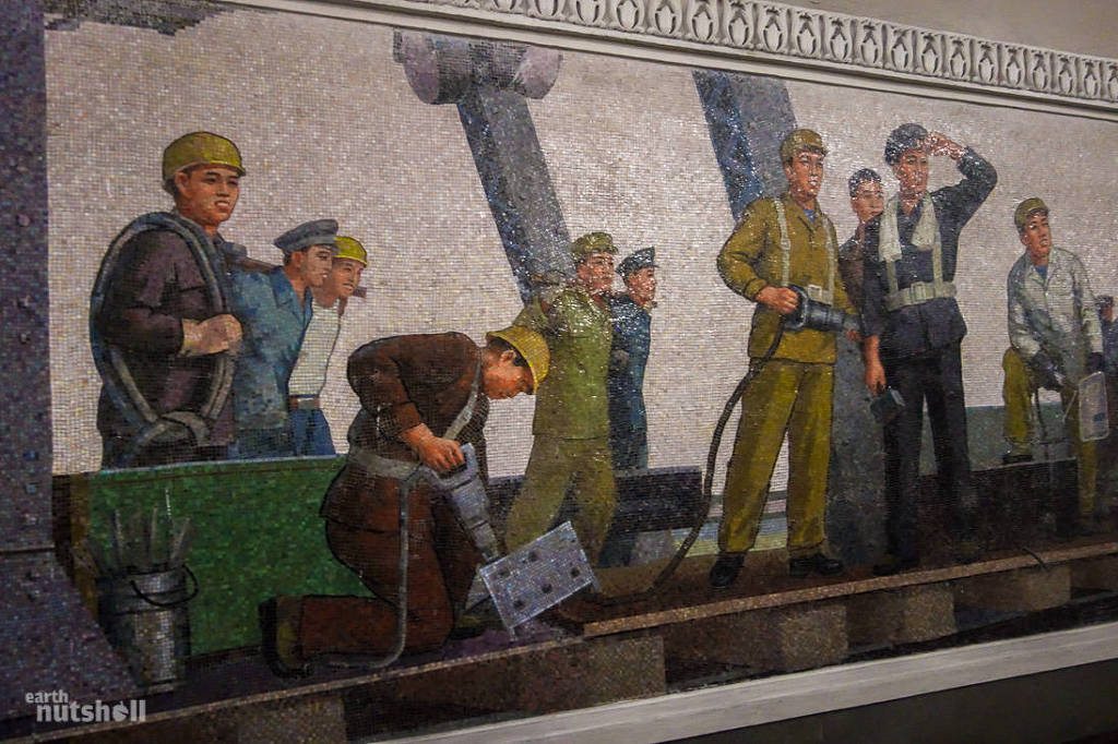호주 사진작가가 찍은 북한 지하철 투어 | 인스티즈