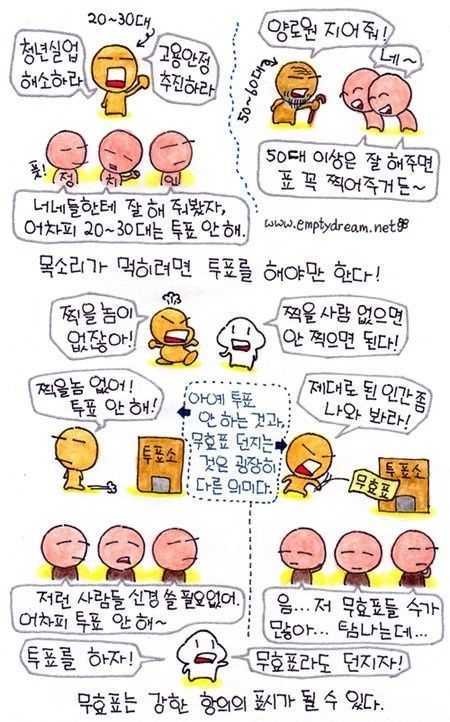 찍을 사람 없어도 투표를 해야 하는 이유 | 인스티즈