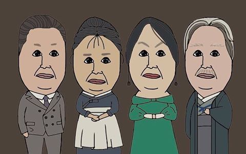 주르미 버전으로 그린 여러 연예인들 | 인스티즈
