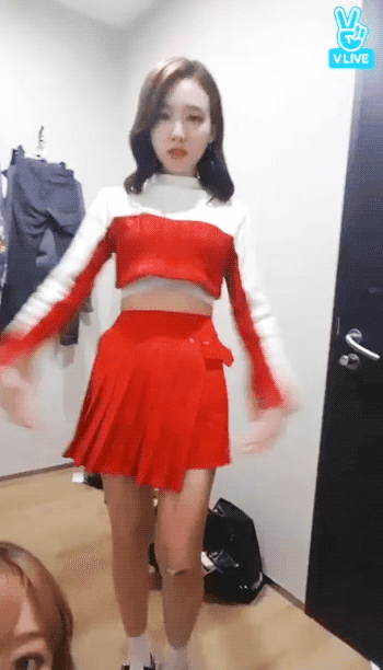 오늘자 나연이 v앱 움짤 | 인스티즈