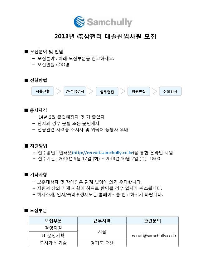 (주)삼천리 이미지