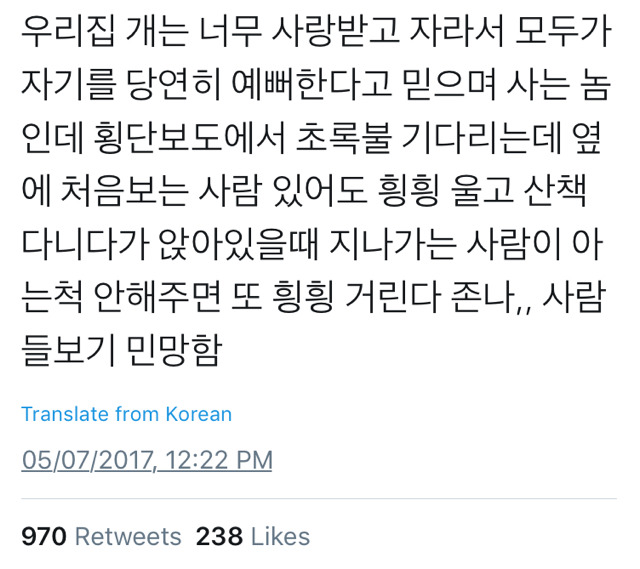 가 사랑둥이일 경우에 벌어지는 일.twt | 인스티즈