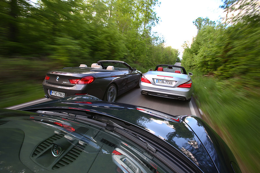BMW 650i vs 벤츠 SL500 vs 포르쉐 911 카레라 S | 인스티즈