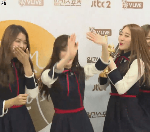 골든 디스크 신인상 받아서 완전 신난 아이오아이 ㅋㅋㅋㅋㅋ | 인스티즈