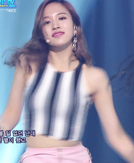 오늘 인기가요 트와이스 미나.gif | 인스티즈