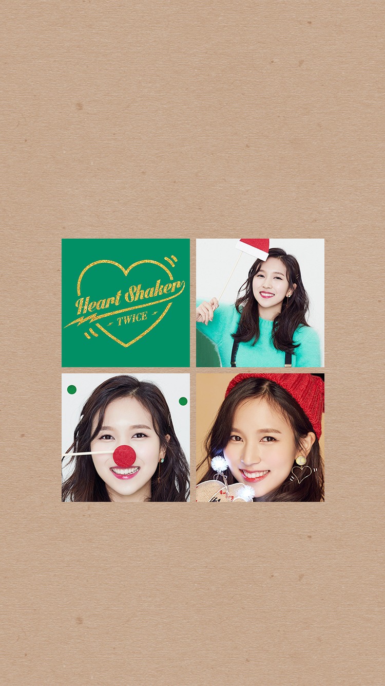 트와이스 미나 사나 모모 Heart Shaker 폰 배경화면 & 잠금화면. png__ | 인스티즈