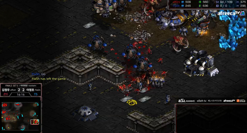 [ASL시즌6결승전] 김정우가 이영호를 3:2로 꺾고 ASL 2회 우승 달성.jpg | 인스티즈