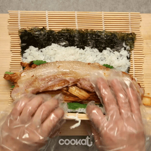 삼겹살김밥 만드는과정 | 인스티즈