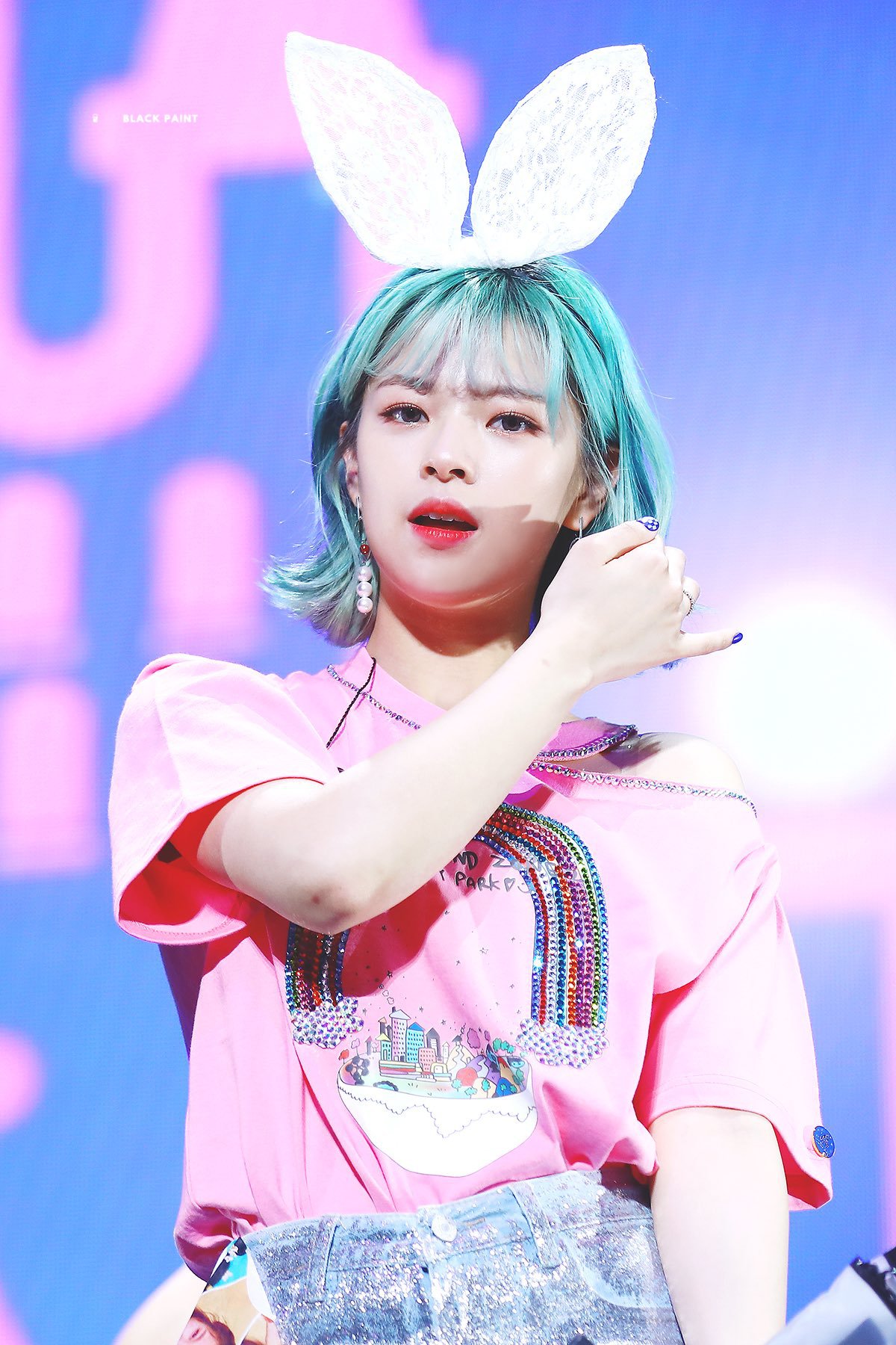 민트색이 잘어울리는 민트정연이.jpg | 인스티즈