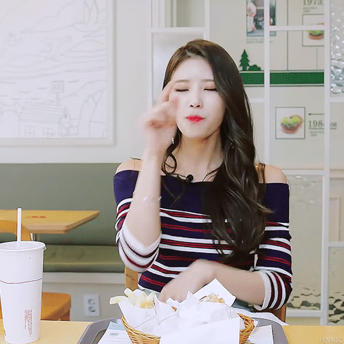 [러블리즈] 아침엔 치즈버거라서 미주 | 인스티즈