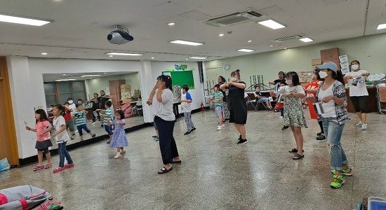 7월 27일(월) 다국적댄스팀