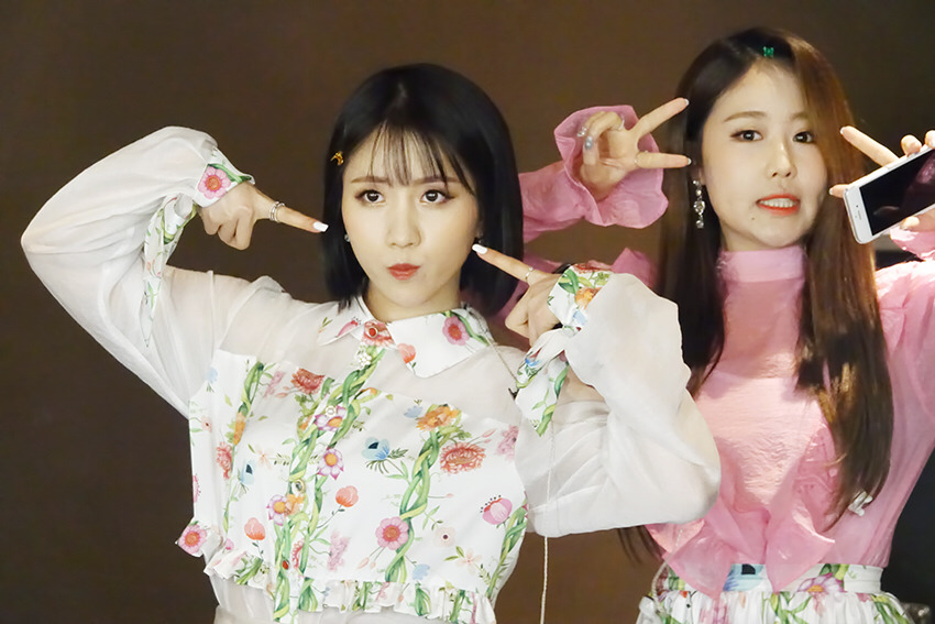 [러블리즈] 비가 오면 할 일이 많이 없어서 명은이 | 인스티즈