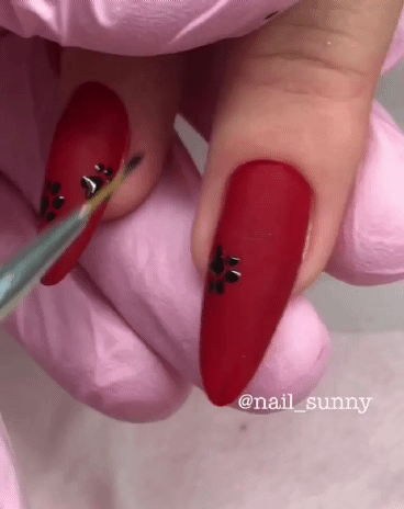 댕댕이 네일아트.gif | 인스티즈
