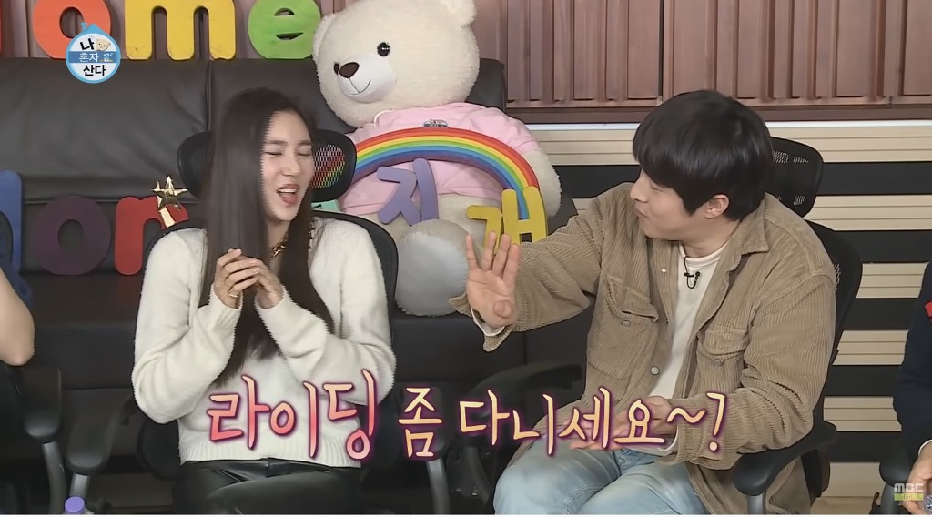 손담비가 오토바이 5년을타도 운전실력이 안느는 이유 | 인스티즈