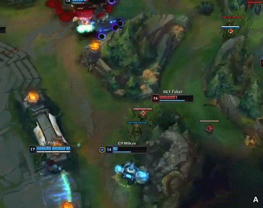 [데이터주의] G2 vs SKT 4경기 Mikyx 그라가스 하이라이트.gif | 인스티즈
