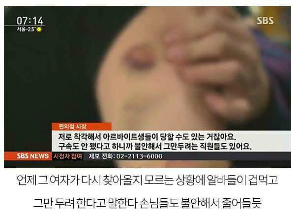 편의점에서 콘돔훔치고 흉기로 보복 | 인스티즈