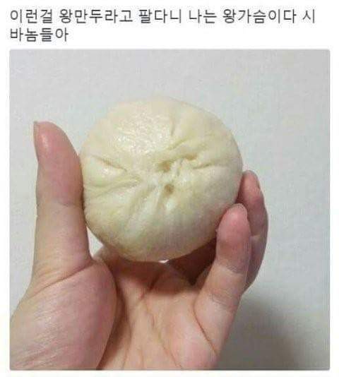 왕만두 사이즈를 보고 분노.jpg | 인스티즈