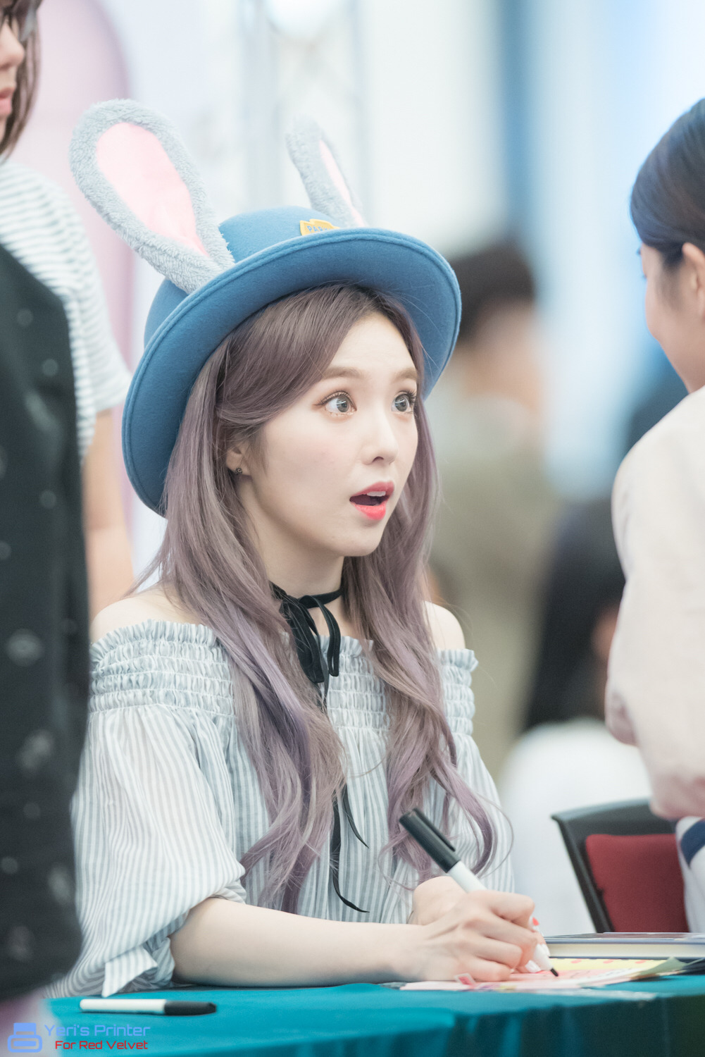 1년전 보라색 머리 아이린.jpgif | 인스티즈
