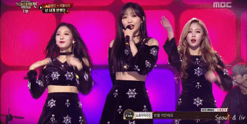 가요대제전 노브레인x러블리즈 gif | 인스티즈