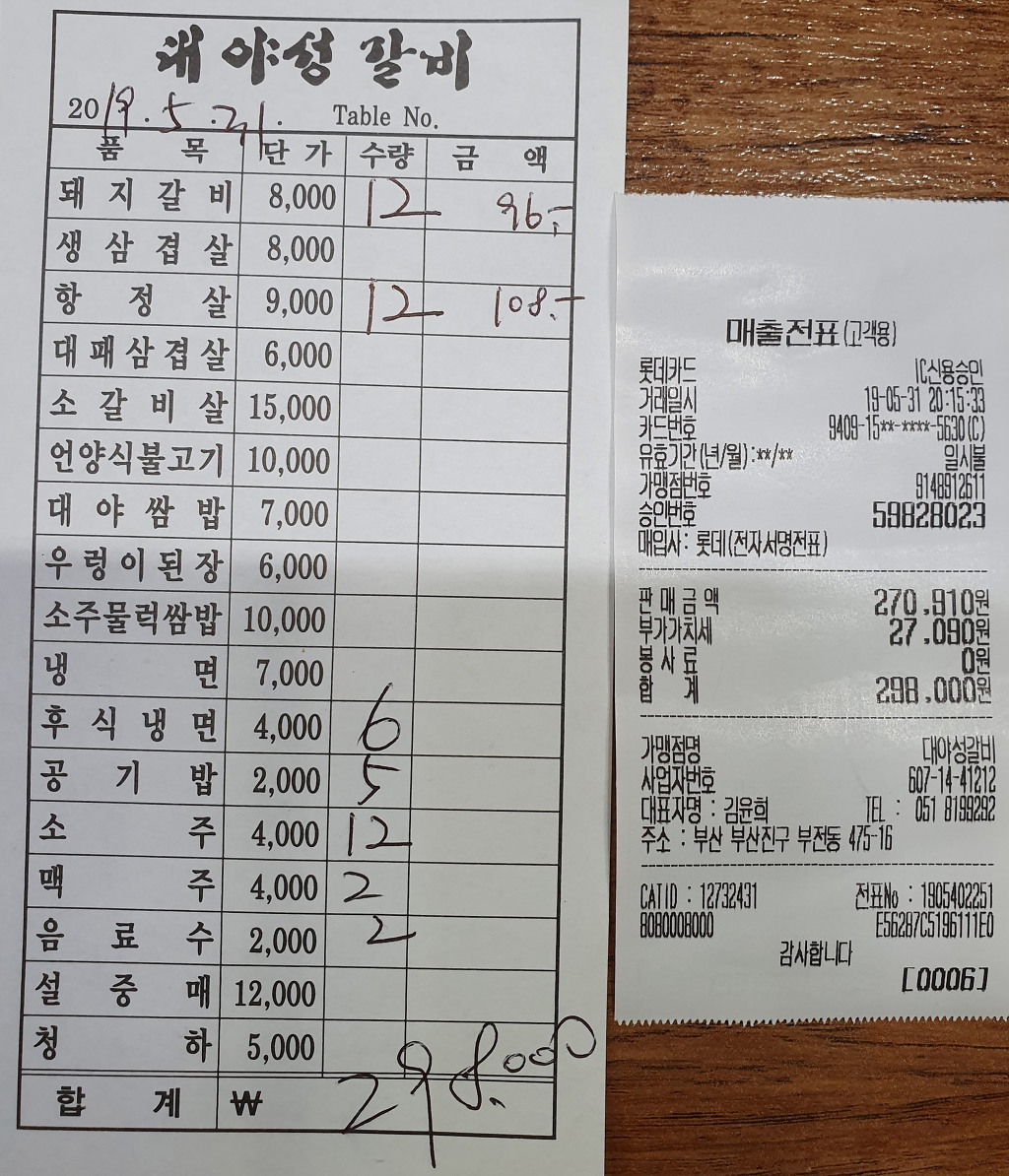 대야성갈비 이미지