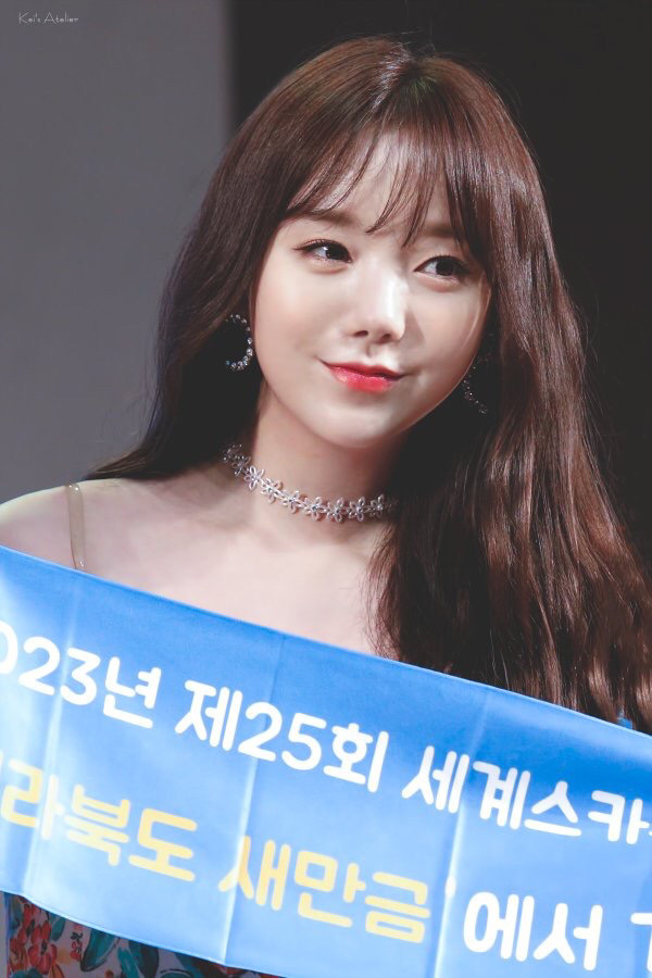[러블리즈] 비가 처량하게 내려서 케이 | 인스티즈