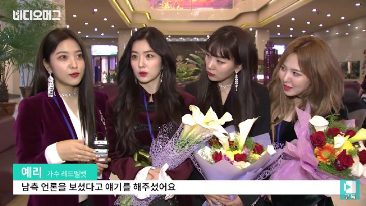 레드벨벳 평양 공연 후 인터뷰 전문 | 인스티즈