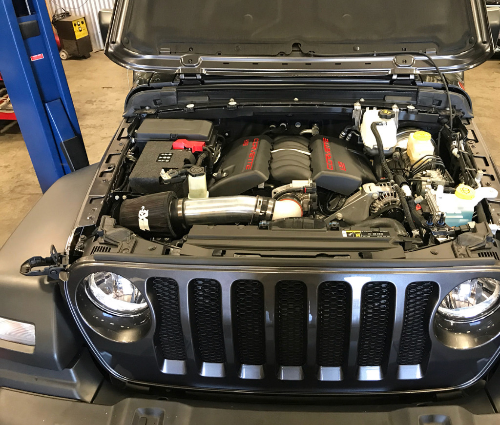 2018 Jeep Wrangler JL 지프 랭글러 V8 엔진 스왑 - 차량 사진첩 - JOVY4X4 Auto Parts